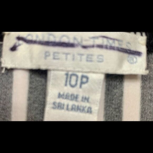 London Times Petite Colorful MIDI Dress - Picture 2 of 6